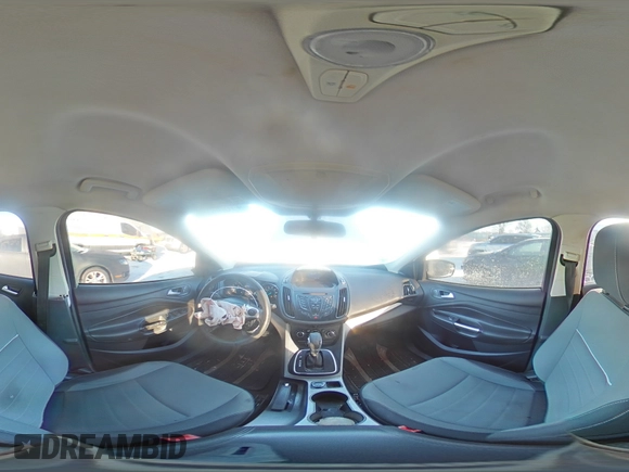 2014 Ford Escape SE z VIN 1FMCU9G95EUA94916, wystawiony jako Copart lot #41660525 z przebiegiem 146 941 mil mil oraz Szkoda całkowita • Salvage title. Historia ofert i sprzedaży dostępna na DreamBid. Obrazek 14.