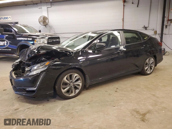 2018 Honda Clarity Plug-In Hybrid with VIN JHMZC5F19JC007538, listed as a Copart auction lot 80435114 with 134,630 mi miles and Salvage Title. Bid and sale history available at carsss.com. Image 1.