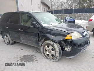 2005 Acura MDX with VIN 2HNYD18225H523777, listed as a IAAI auction lot 41549832 with 204,964 mi miles. Bid and sale history available at carsss.com. Image 1.