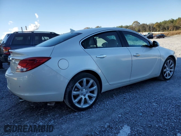 2012 Buick Regal Turbo Premium 3 with VIN 2G4GU5GV3C9176791, listed as a Copart auction lot 83197974 with 179,924 mi miles and Salvage title. Bid and sale history available at DreamBid. Image 3.