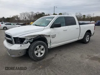2020 Ram 1500 SLT with VIN 1C6RR6TTXLS117428, listed as a Copart auction lot 52093585 with 130,329 mi miles and Salvage title. Bid and sale history available at DreamBid. Image 1.