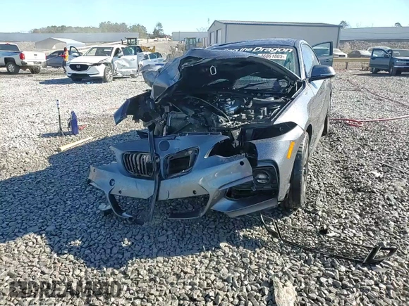 2018 BMW 2 Series 230i with VIN WBA2J1C56JVD09687, listed as a Copart auction lot 46861805 with 79,146 mi miles and Salvage Title. Bid and sale history available at carsss.com. Image 13.