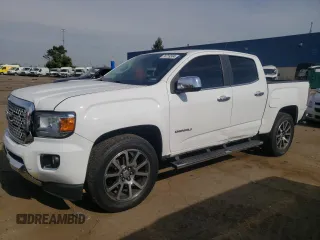 2020 GMC Canyon 4WD Denali with VIN 1GTG6EEN1L1232751, listed as a Copart auction lot 74719334 with 115,105 mi miles and Salvage Title. Bid and sale history available at carsss.com. Image 1.