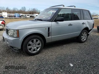 2008 Land Rover Range Rover HSE with VIN SALMF15468A268826, listed as a Copart auction lot 45784415 with 146,397 mi miles and Salvage title. Bid and sale history available at DreamBid. Image 1.