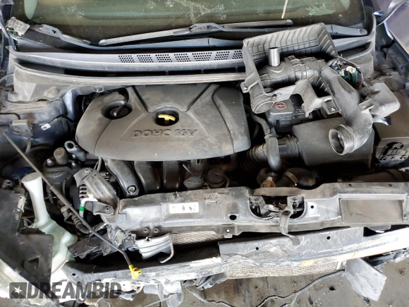 2014 Hyundai Elantra SE с VIN 5NPDH4AE8EH462165, выставлен на аукционе Copart как лот 61016395 с пробегом 148 182 миль миль и Списание • Salvage title. История ставок и продаж доступна на DreamBid. Изображение 11.