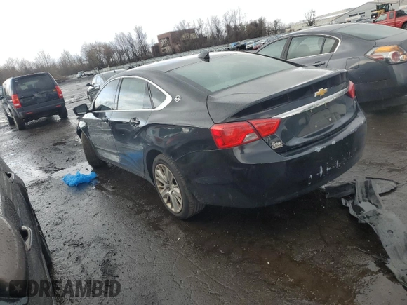 2015 Chevrolet Impala LS with VIN 1G11X5SL8FU137153, listed as a Copart auction lot 51991555 with 151,197 mi miles and Salvage Title. Bid and sale history available at DreamBid. Image 2.