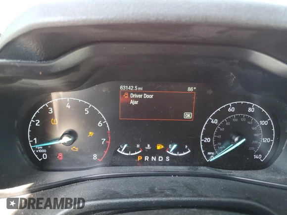 2021 Ford Transit Connect XL z VIN NM0LS7E72M1499242, wystawiony jako Copart lot #59033655 z przebiegiem 63 142 mil mil oraz Szkoda całkowita • Salvage title. Historia ofert i sprzedaży dostępna na DreamBid. Obrazek 9.