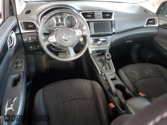 2019 Nissan Sentra SV with VIN 3N1AB7AP5KY266323, listed as a Copart auction lot 52621595 with 100,556 mi miles and Salvage Title. Bid and sale history available at DreamBid. Image 8.