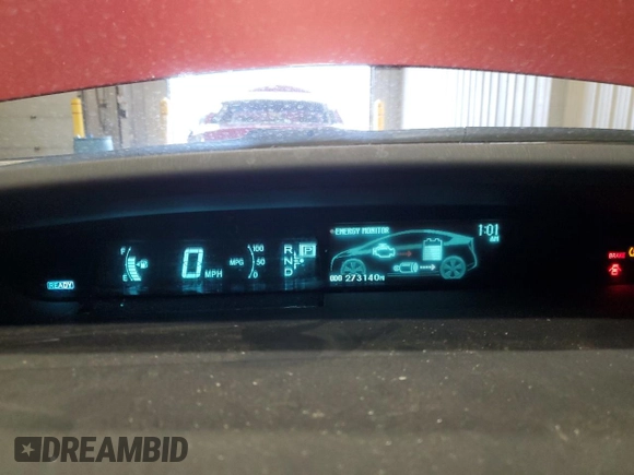 2010 Toyota Prius II with VIN JTDKN3DU7A0034852, listed as a Copart auction lot 51583385 with 273,140 mi miles and Salvage Title. Bid and sale history available at DreamBid. Image 9.