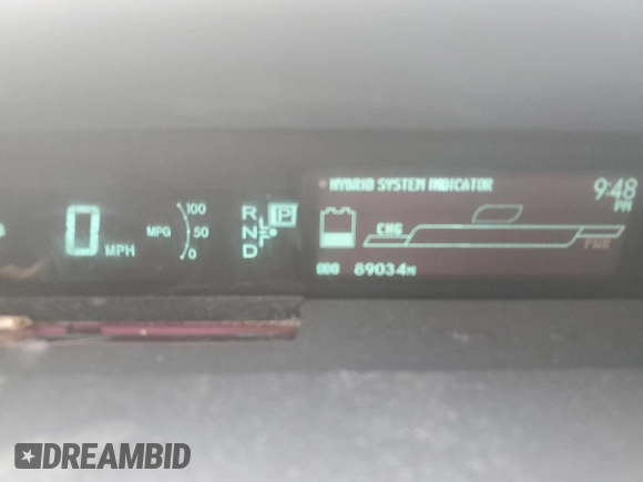 2010 Toyota Prius II with VIN JTDKN3DU7A0051330, listed as a Copart auction lot 53600335 with 89,034 mi miles and Clean Title. Bid and sale history available at carsss.com. Image 9.