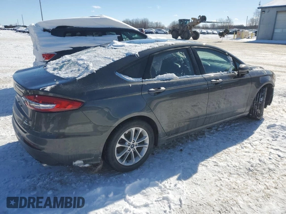 2020 Ford Fusion SE with VIN 3FA6P0HD4LR125364, listed as a Copart auction lot 45429505 with 24,226 mi miles and Salvage Title. Bid and sale history available at carsss.com. Image 3.
