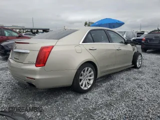 2014 Cadillac CTS Luxury RWD with VIN 1G6AR5SX8E0197348, listed as a Copart auction lot 51999785 with 71,340 mi miles and Salvage Title. Bid and sale history available at carsss.com. Image 3.