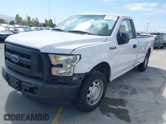 2016 Ford F-150 XL with VIN 1FTMF1C83GKE63790, listed as a IAAI auction lot 42572535 with 234,125 mi miles and . Bid and sale history available at DreamBid. Image 2.