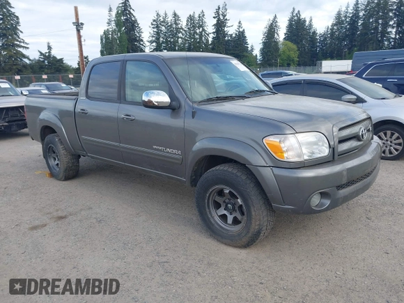 2006 Toyota Tundra Limited with VIN 5TBDT481X6S505958, listed as a IAAI auction lot 42189722 with 213,105 mi miles and . Bid and sale history available at DreamBid. Image 1.