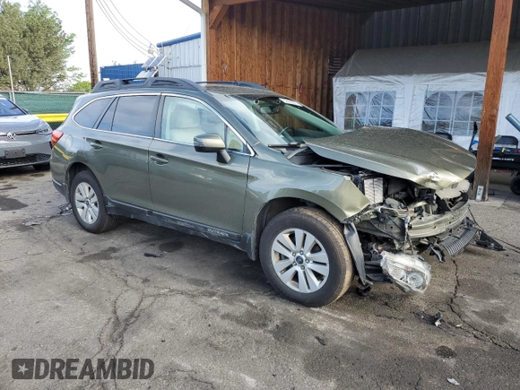 2015 Subaru Outback Premium with VIN 4S4BSBHC0F3311735, listed as a Copart auction lot 57499575 with 133,256 mi miles and Salvage title. Bid and sale history available at DreamBid. Image 4.