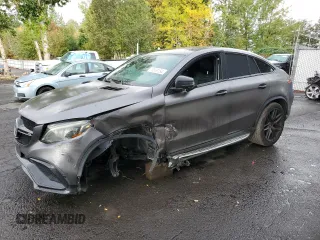 2016 Mercedes-Benz GLE 63 S AMG z VIN 4JGED7FB2GA011786, wystawiony jako Copart lot #76569154 z przebiegiem 71 920 mil mil oraz Szkoda całkowita • Salvage title. Historia ofert i sprzedaży dostępna na DreamBid. Obrazek 1.