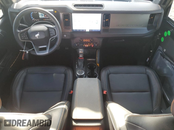 2024 Ford Bronco Badlands с VIN 1FMEE9BPXRLA90299, выставлен на аукционе Copart как лот 47808985 с пробегом 2 541 миль миль и Списание • Salvage title. История ставок и продаж доступна на DreamBid. Изображение 8.