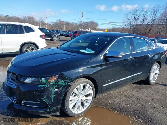 2020 Chevrolet Impala Premier with VIN 1G1105S3XLU115767, listed as a IAAI auction lot 41849228 with 6,818 mi miles. Bid and sale history available at carsss.com. Image 18.