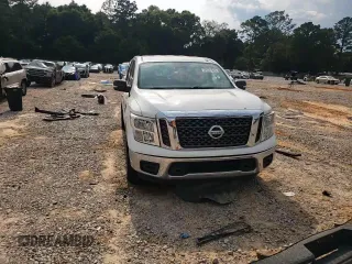 2017 Nissan Titan SV with VIN 1N6AA1EK6HN528431, listed as a Copart auction lot 59237645 with 105,940 mi miles and Salvage title. Bid and sale history available at DreamBid. Image 14.