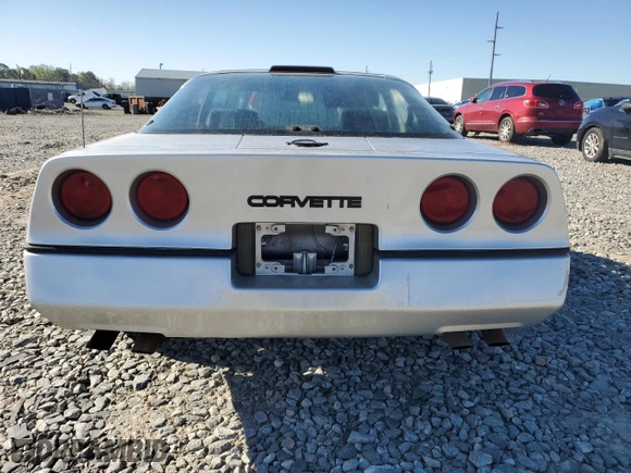 1986 Chevrolet Corvette with VIN 1G1YY0783G5107511, listed as a Copart auction lot 49959345 with 40,375 mi miles and Salvage Title. Bid and sale history available at carsss.com. Image 6.