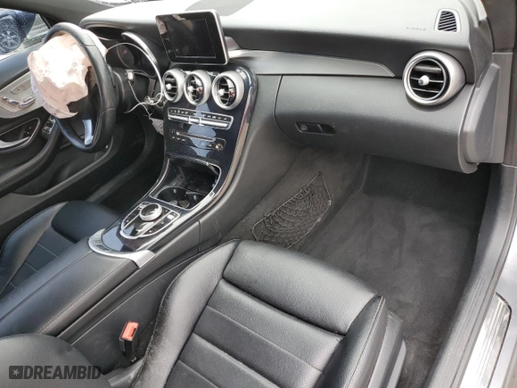 2017 Mercedes-Benz C-Class C 300 with VIN WDDWJ4KBXHF550107, listed as a Copart auction lot 47628865 with 71,227 mi miles and Salvage Title. Bid and sale history available at carsss.com. Image 8.