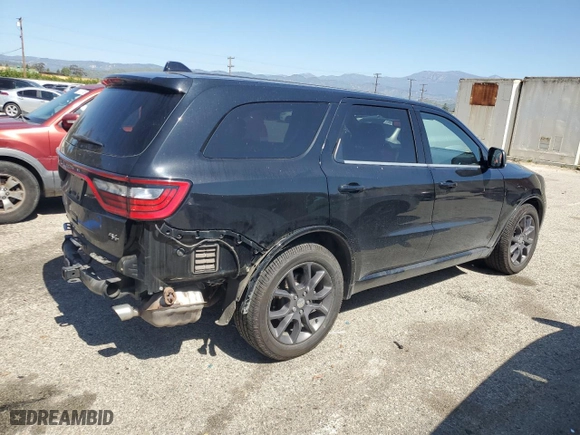 2017 Dodge Durango R/T with VIN 1C4SDJCT3HC857061, listed as a Copart auction lot 52046265 with 67,112 mi miles and Salvage Title. Bid and sale history available at carsss.com. Image 3.