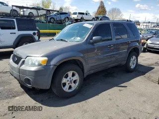 2006 Ford Escape XLT с VIN 1FMCU03186KA78489, выставлен на аукционе Copart как лот 55412325 с пробегом 144 243 миль миль и Списание • Salvage title. История ставок и продаж доступна на DreamBid. Изображение 1.