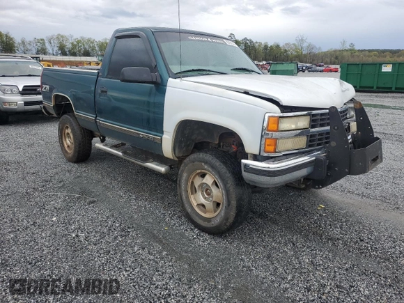 1998 Chevrolet Silverado 1500 with VIN 1GCEK14R0WZ137636, listed as a Copart auction lot 50781335 with 276,184 mi miles and Salvage Title. Bid and sale history available at DreamBid. Image 4.