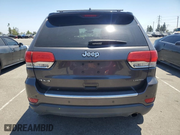 2017 Jeep Grand Cherokee Limited with VIN 1C4RJFBGXHC608216, listed as a Copart auction lot 64508125 with 113,127 mi miles and Clean title. Bid and sale history available at DreamBid. Image 6.