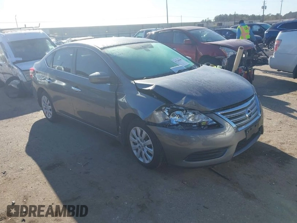 2015 Nissan Sentra SV with VIN 3N1AB7AP9FY226218, listed as a IAAI auction lot 41764048 with 49,365 mi miles and . Bid and sale history available at DreamBid. Image 1.