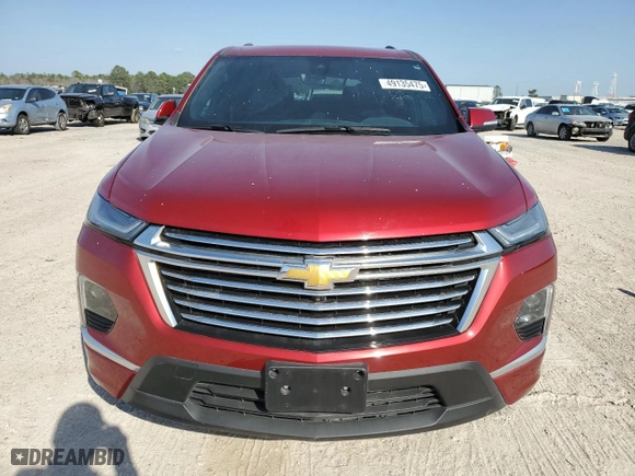 2023 Chevrolet Traverse Premier with VIN 1GNERKKW1PJ311358, listed as a Copart auction lot 49135475 with 5,593 mi miles and Clean Title. Bid and sale history available at carsss.com. Image 5.