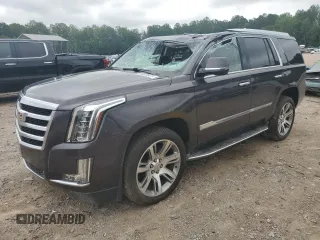 2015 Cadillac Escalade Luxury z VIN 1GYS4MKJ0FR630707, wystawiony jako Copart lot #59679925 z przebiegiem 140 615 mil mil oraz Szkoda całkowita • Salvage title. Historia ofert i sprzedaży dostępna na DreamBid. Obrazek 1.