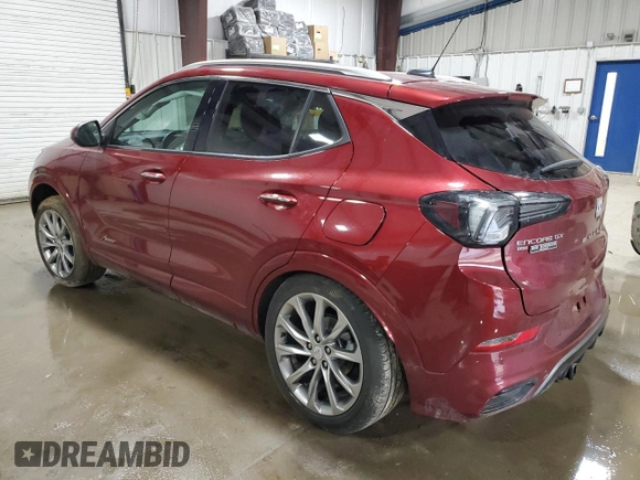 2024 Buick Encore GX Avenir with VIN KL4AMGSL3RB050251, listed as a Copart auction lot 43524885 with 7,752 mi miles and Salvage title. Bid and sale history available at DreamBid. Image 2.