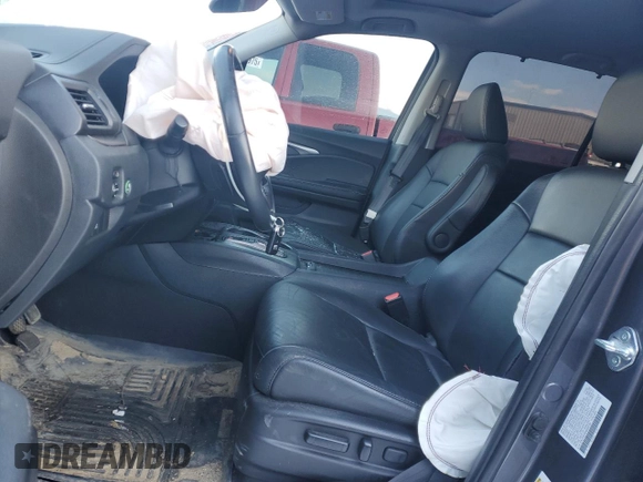 2022 Honda Pilot EX-L with VIN 5FNYF6H56NB098769, listed as a Copart auction lot 46167185 with 60,743 mi miles and Non repairable. Bid and sale history available at DreamBid. Image 7.