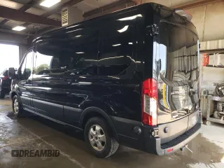 2019 Ford Transit Passenger XL with VIN 1FBAX2CG8KKA76713, listed as a Copart auction lot 70466474 with 128,724 mi miles and Clean Title. Bid and sale history available at carsss.com. Image 2.