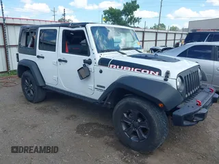 2017 Jeep Wrangler Unlimited Rubicon Recon with VIN 1C4BJWFG1HL693572, listed as a IAAI auction lot 42601855 with 64,342 mi miles and . Bid and sale history available at DreamBid. Image 1.