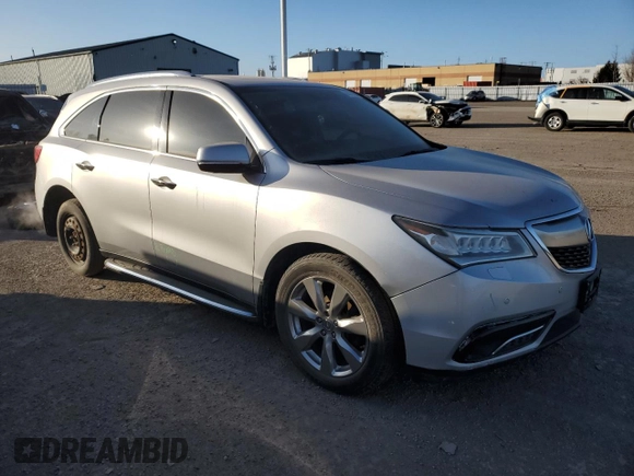 2015 Acura MDX Advance/Entertainment Pkg with VIN 5FRYD4H85FB501922, listed as a Copart auction lot 86270494 with 258,881 mi miles and Clean Title. Bid and sale history available at carsss.com. Image 4.