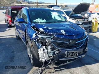 2023 Buick Encore GX Select with VIN KL4MMDS26PB126674, listed as a IAAI auction lot 41818871 with 25,001 mi miles and . Bid and sale history available at DreamBid. Image 1.