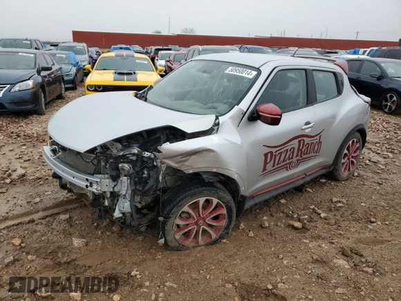 2015 Nissan Juke S with VIN JN8AF5MV1FT553824, listed as a Copart auction lot 50950014 with 44,304 mi miles and Clean Title. Bid and sale history available at carsss.com. Image 1.