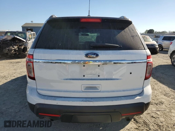 2014 Ford Utility Police Interceptor with VIN 1FM5K8AR9EGA64995, listed as a Copart auction lot 73059654 with 0 mi miles and Salvage Title. Bid and sale history available at carsss.com. Image 6.