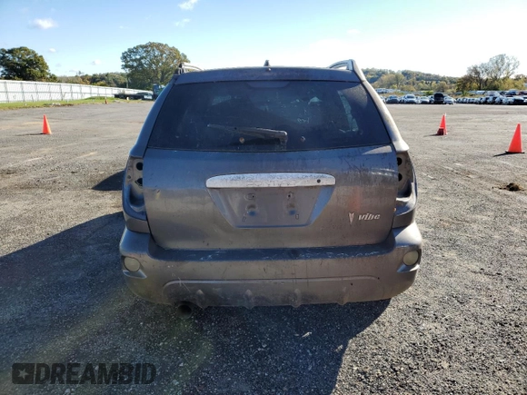 2005 Pontiac Vibe with VIN 5Y2SL63895Z443075, listed as a Copart auction lot 76461794 with Not Provided miles and Clean Title. Bid and sale history available at DreamBid. Image 6.
