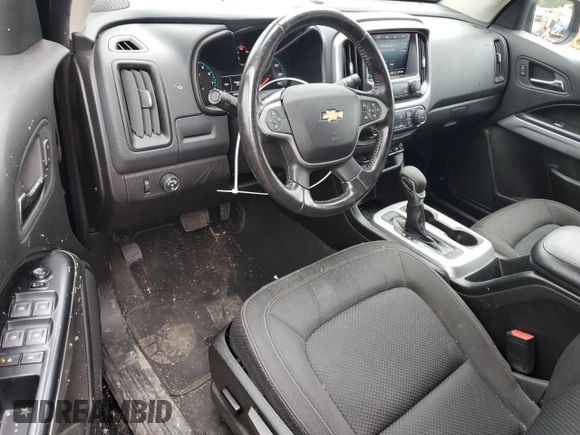 2022 Chevrolet Colorado 2WD LT with VIN 1GCGSCEN9N1248375, listed as a Copart auction lot 51471005 with 65,608 mi miles and Salvage title. Bid and sale history available at DreamBid. Image 8.