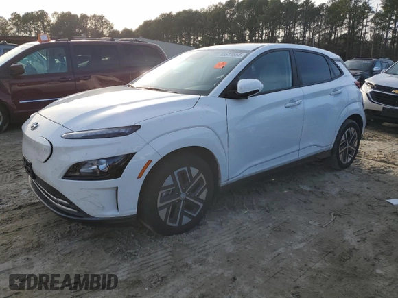 2023 Hyundai Kona SEL with VIN KM8K33AG2PU165785, listed as a Copart auction lot 83611554 with 30,161 mi miles and Salvage Title. Bid and sale history available at carsss.com. Image 1.