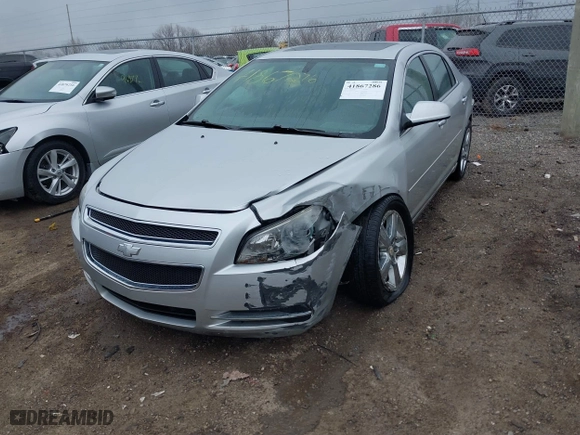 2012 Chevrolet Malibu LT w/2LT with VIN 1G1ZD5EU8CF115458, listed as a IAAI auction lot 41867286 with 169,226 mi miles. Bid and sale history available at carsss.com. Image 2.