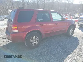 2005 Ford Escape Limited with VIN 1FMYU94135KC22117, listed as a IAAI auction lot 41441590 with 238,811 mi miles. Bid and sale history available at carsss.com. Image 4.