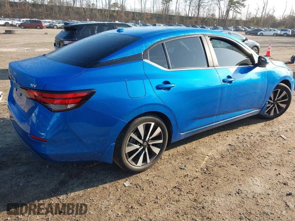 2024 Nissan Sentra SV with VIN 3N1AB8CV2RY356783, listed as a IAAI auction lot 41899816 with 17,474 mi miles and . Bid and sale history available at DreamBid. Image 4.