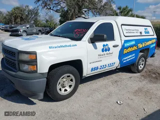 2014 Chevrolet Silverado 1500 Work Truck with VIN 1GCNCPEH9EZ343736, listed as a IAAI auction lot 41542321 with 222,641 mi miles. Bid and sale history available at carsss.com. Image 2.