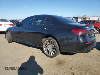 2022 Mercedes-Benz E 53 AMG with VIN W1KZF6BB2NB033056, listed as a Copart auction lot 47609075 with 28,661 mi miles and Salvage Title. Bid and sale history available at DreamBid. Image 2.