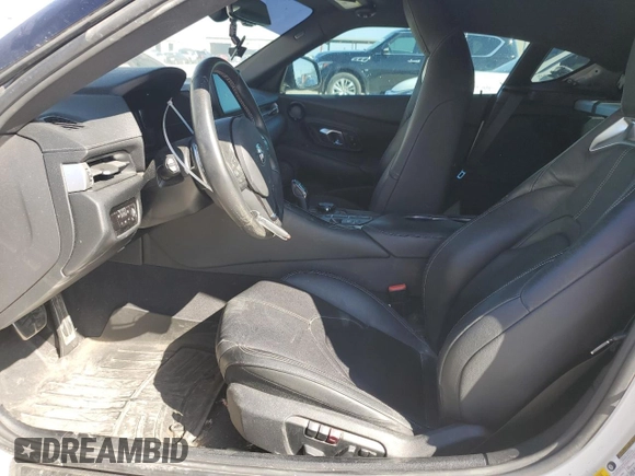 2021 Toyota GR Supra 3.0 with VIN WZ1DB0C00MW041840, listed as a Copart auction lot 43144635 with 6,213 mi miles and Salvage Title. Bid and sale history available at carsss.com. Image 7.