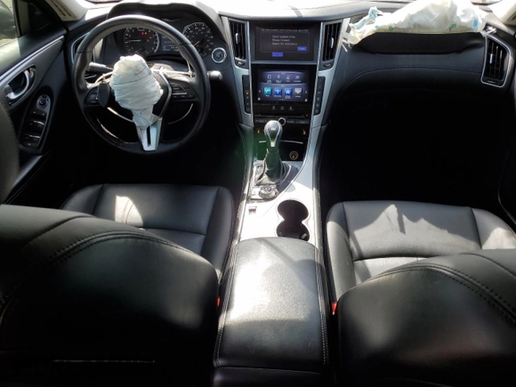 2019 Infiniti Q50 Luxe с VIN JN1EV7AP5KM543452, выставлен на аукционе Copart как лот 54948845 с пробегом 47 114 миль миль и Списание • Salvage title. История ставок и продаж доступна на DreamBid. Изображение 8.